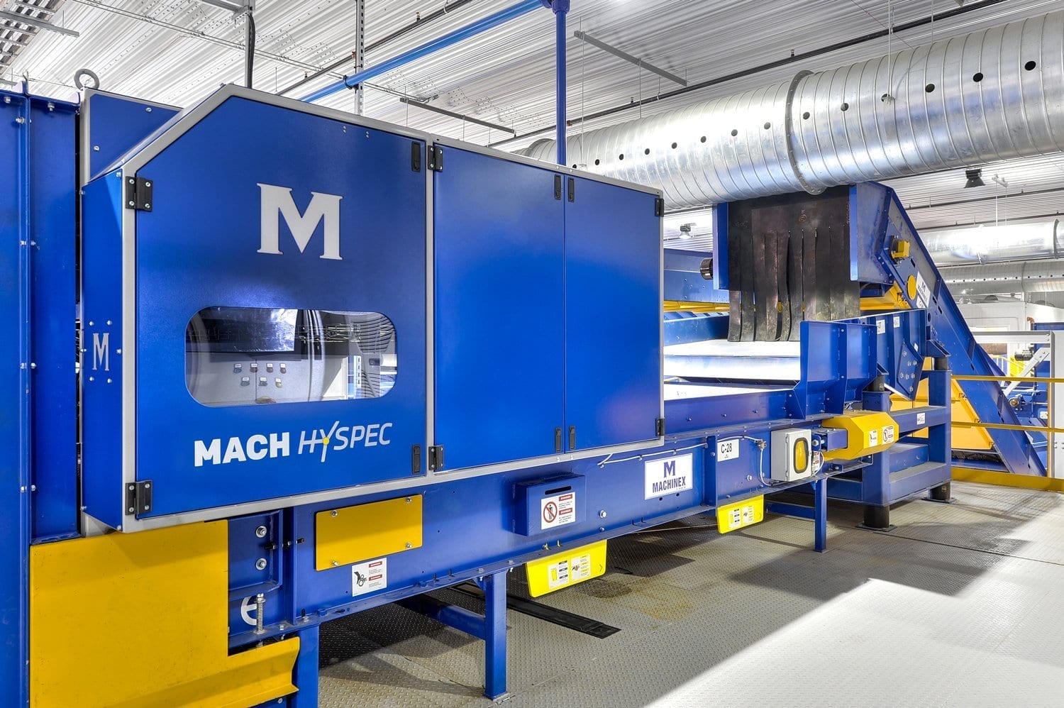 Machinex Recycling Products Optical Sorter MACH Hyspec®