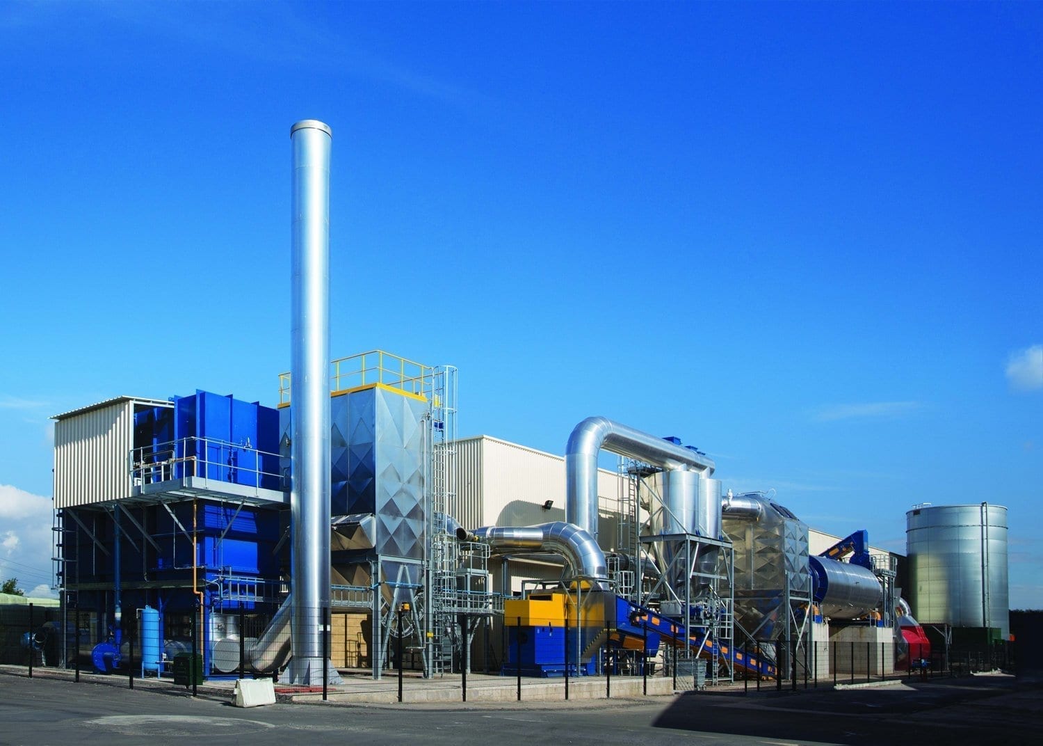 Waste to fuel facility