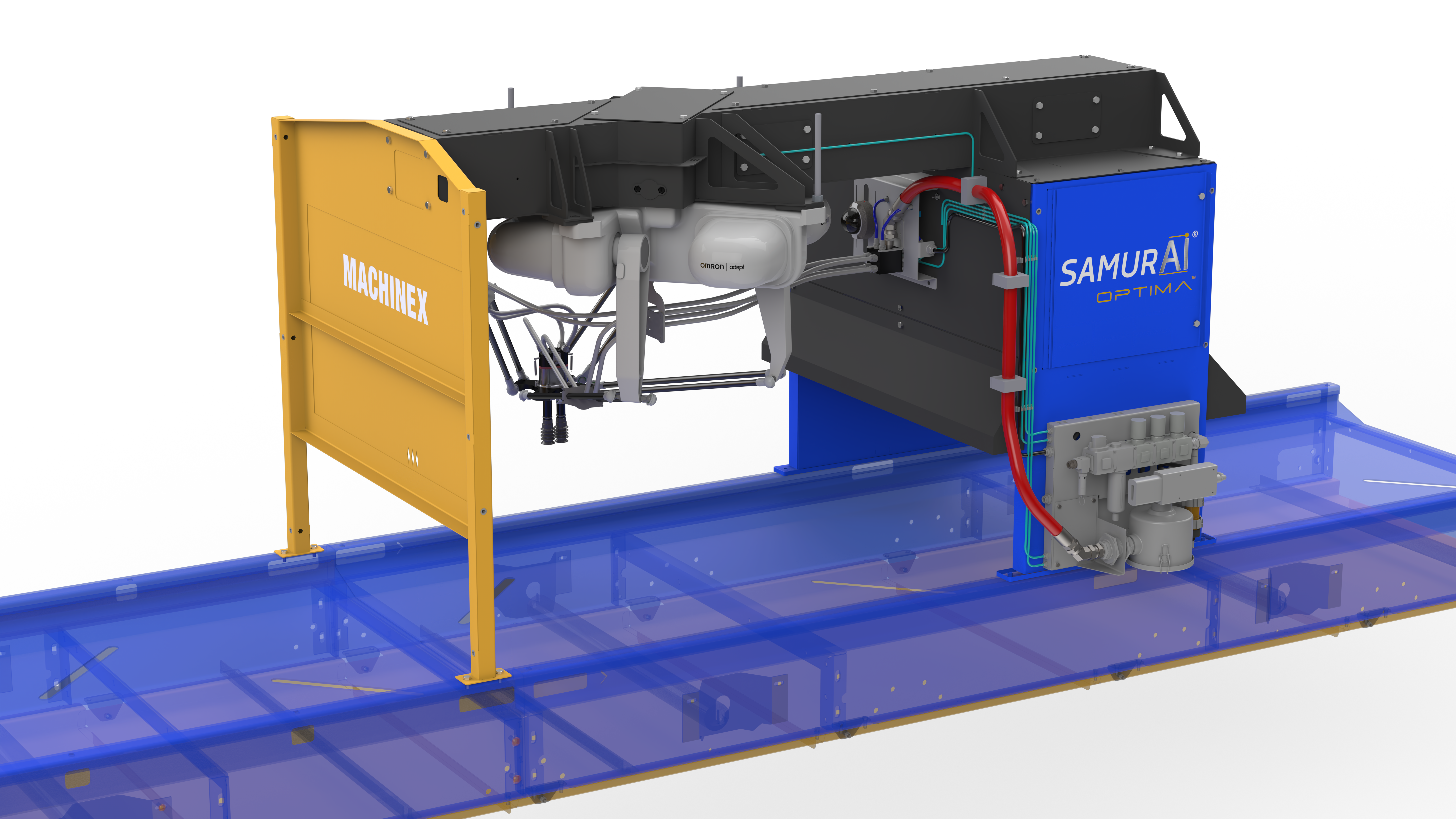 SamurAI Optima compact sorting robot