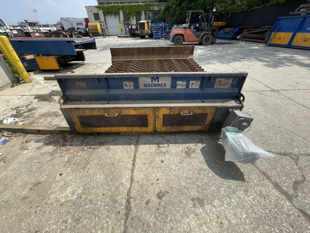 4” Minus Screen Separator 8′-0” W x – L, 103 RPM, 5 HP, 16° angle (S-3)